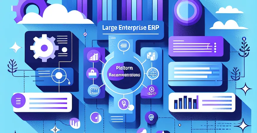 大型企业 ERP 平台推荐：覆盖多组织架构的 10 款主流工具